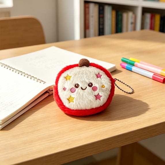 SHIMELE Cute Lint Coin Purse, Mini Storage Pouch, Keychain Bag for ...