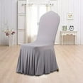 thumbnail image 1 of SHIMELE Elastic Dining Chair Cover Universal Stretch Chair Protector Decorative Cushion Backrest Slipcovers for Home Office Dining Room Furniture, 1 of 6