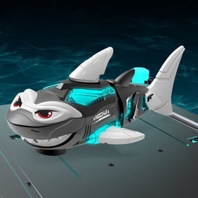 SHIMELE Electric Sharks with Lights & Music: Thrilling Swimmers for Kids' Fun