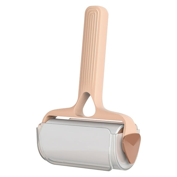 SHIMELE Hair Removal Roller with Cover, Sticky Hair Remover Roller, Lint Roller for Clothes, Tearable Adhesive Hair Roller, Household Pet Hair Remover, Double Tackiness, Dustproof Design