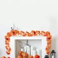 thumbnail image 1 of SHIMELE Halloween Fake Maple Leaf Vines, Artificial Maple Leaf Garland, Fall Decoration, Autumn Decor, Home or Party Theme Decorating, 68.89in Multicolor, 1 of 6