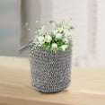 thumbnail image 1 of SHIMELE Hanging Storage Basket - Woven Rope Organizer - Kitchen Entryway Snack Holder - Cosmetic Storage Box - Decorative Wall-Mounted Basket - White/Gray, 1 of 7