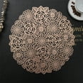 thumbnail image 1 of SHIMELE Hollowed Out Insulation Mats, PVC Leather Placemats, Coffee Mats, Kitchen Table Mats, Waterproof Non-Slip Dining Mats, Easy to Clean Table Decor, Heat-Resistant Surface Protector, 1 of 5