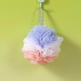 thumbnail image 1 of SHIMELE Loofah Bath Sponge Scrubber, Mesh Shower Loofah Sponge, with Lanyard, Purple, 1 of 4