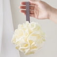 thumbnail image 1 of SHIMELE Loofah Bath Sponge Scrubber, Mesh Shower Loofah Sponge, with Lanyard, White, 1 of 6