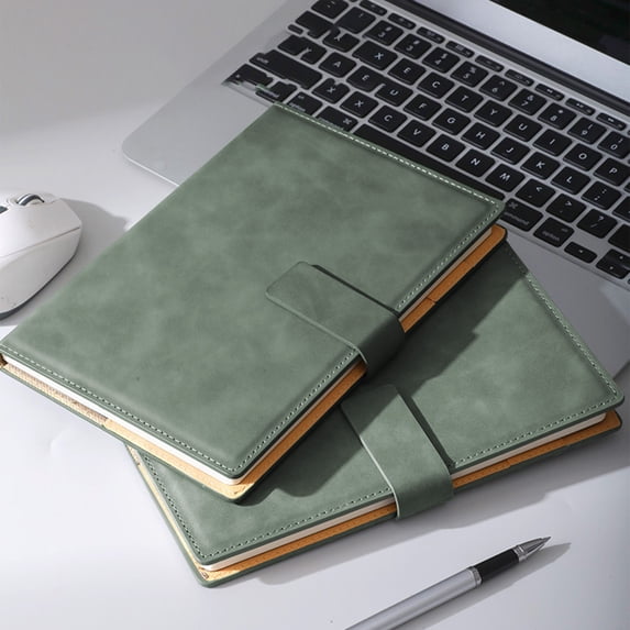 SHIMELE Magnetic Closure Notebook, Business Office Work Conferences Notepad, Stylish Design, Durable Paper, 21.7x14.8cm, Gift Choice