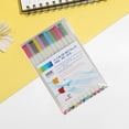 thumbnail image 1 of SHIMELE Metallic Drawing Pens Set 12 Colorful Gel Ink Pens Portable Art Supplies for Coloring Scrapbooking DIY Crafting Sketching, 1 of 6