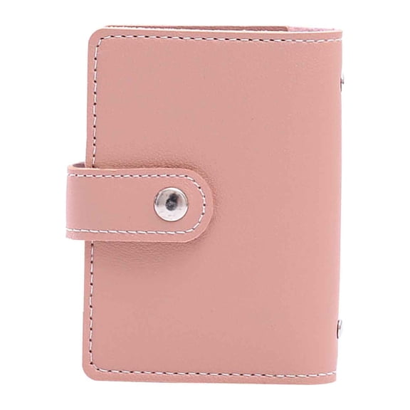 SHIMELE Mini Savings Binder Wallet - Card Holder & Credit Card Organizer - Pocket Money Management Tool - Personal Savings Storage Solution - Compact & Durable Design