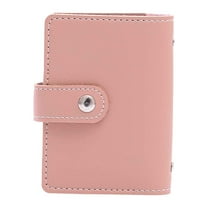 SHIMELE Mini Savings Binder for Cash Management | Card Holder & Organizer | Compact PU Leather Savings Tracker | Ideal for Budgeting & Organizing Funds