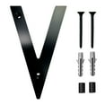 thumbnail image 1 of SHIMELE Modern Floating House Number 6-Inch Acrylic Alphabet Door Sign, Easy Installation, Weather-Resistant, Suitable for Homes & Businesses, 1 of 1