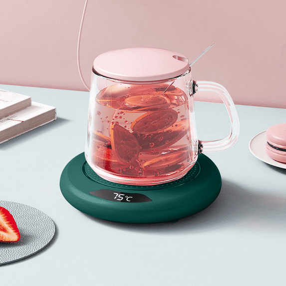 SHIMELE Mug Warmer, Coffee Warmer & Cup Warmer for Desk with 3 Temperature Settings, Hot Coffee Mug Warmer with 8H Auto Shut Off