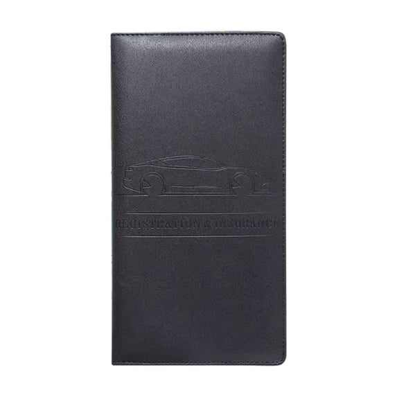 SHIMELE Multi-Functional Driver's License Holder Wallet | Car Registration & Insurance Card Case | Waterproof Scratch-Resistant Document Organizer | Demagnetization Protection