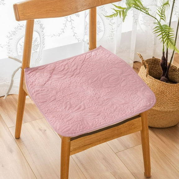 SHIMELE Non-Slip Rose Cushion for Office Chairs, Dining & Computer Seats - Machine Washable, Durable & Comfortable 15.7x15.7in Pad
