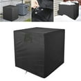 thumbnail image 1 of SHIMELE Outdoor Air Conditioner Cover, Weatherproof AC Unit Cover, Windproof & Snowproof Protection, Fits 24"x24"x30" Units, Durable 420D Polyester, Mesh Ventilation, Adjustable Drawstring, 1 of 9