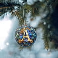 thumbnail image 1 of SHIMELE Personalized Christmas Ornaments - Custom Initial Decorations for Tree, Home & Gifts, 1 of 5