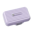 thumbnail image 1 of SHIMELE Portable Medication Box, Small Dispenser for Three Meals a Day, Mini Reminder Box for 7 Days a Week, Travel-Friendly, Plastic, 1 of 4