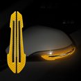 thumbnail image 1 of SHIMELE Reflective Anti-Collision Car Stickers, 2-Pack Glow in Dark Rear View Mirror Strips, Waterproof & Durable for Vehicle Safety, 1 of 6