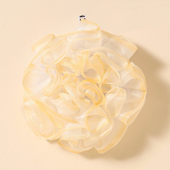 SHIMELE Loofah Bath Sponge Scrubber, Mesh Shower Loofah Sponge, with Lanyard