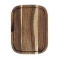 thumbnail image 1 of SHIMELE Solid Wood Cutting Board with Handle, Kitchen Chopping Board, Food-Safe Butcher Block, Durable Prep Board for Meat and Veggies, Easy to Clean, Ideal for Home Cooking, 1 of 5