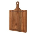 thumbnail image 1 of SHIMELE Solid Wood Cutting Board with Handle, Kitchen Chopping Board, Food-Safe Butcher Block, Durable Prep Board for Meat and Veggies, Easy to Clean, Ideal for Home Cooking, 1 of 5