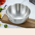 thumbnail image 1 of SHIMELE Stainless Steel Mixing Bowl Set Thickened Multi-functional Large Basin for Cooking, Baking, Food Prep, Camping, BBQ - 3 Sizes, 1 of 3