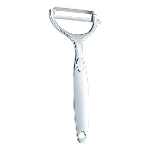 SHIMELE Stainless Steel Peeling Knife, Multi-functional Vegetable Peeler, Fruit Scraping Knife, Potato Peeler, Melon Planer, Kitchen Tool, Easy Grip Handle, Durable & Safe Blade
