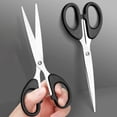 thumbnail image 1 of SHIMELE Stainless Steel Scissors - Household Paper Cutter, Safety Cutting Tool, Office Stationery, Rust-Proof Blades, Ergonomic Grip, Multiple Sizes Available, 1 of 6