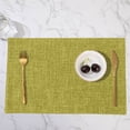 thumbnail image 1 of SHIMELE Stylish Double-Sided Leather Placemats Heat Insulating Table Runner Dining Mats Elegant Tableware Soft Decor for Home Kitchen Stylish Table Accessories, 1 of 6