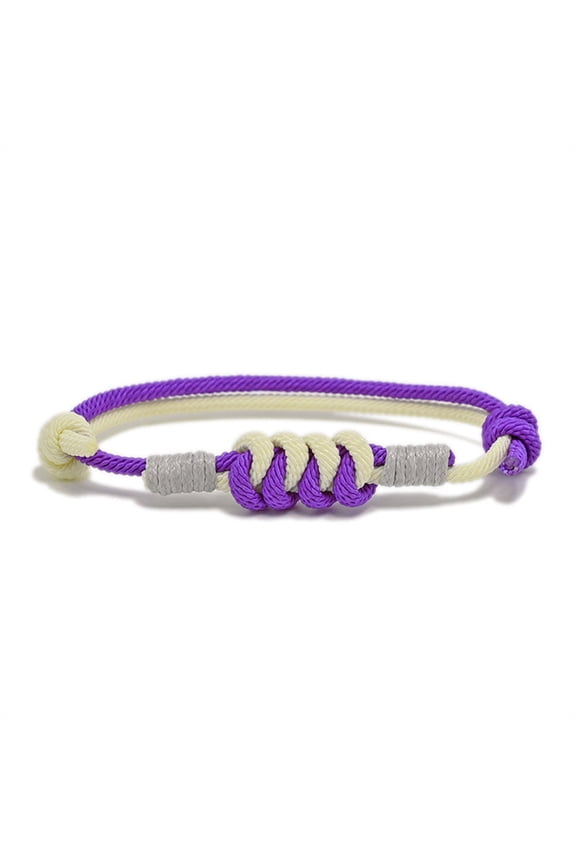 Thread Knitting Bracelet, Diamond & Snake Knot Hand Rope, Friendship Gift for Kids, Party Favors
