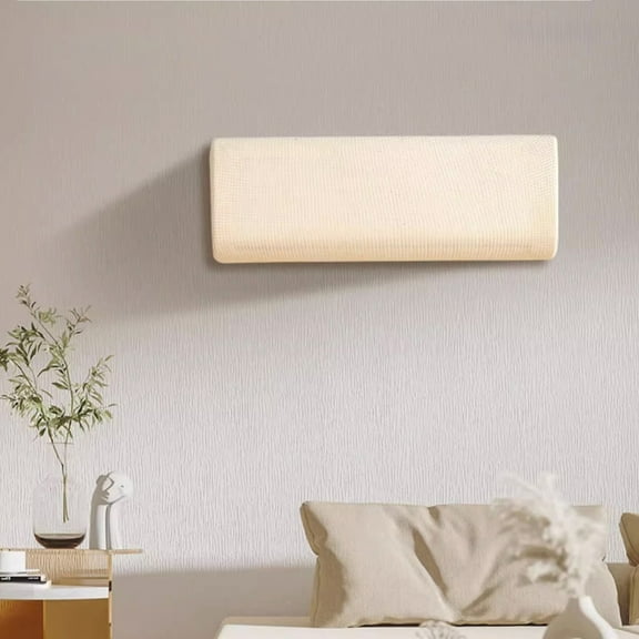 SHIMELE Universal Hanging Air Conditioner Cover - Waterproof, Dust & Mildew Resistant, Elastic Fit for Living Room & Bedroom AC Protection