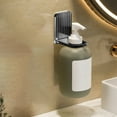 thumbnail image 1 of SHIMELE Wall Mounted Shower Gel Rack, Waterproof Shampoo Holder, Non-Marking Bathroom Shelf, Adhesive Shower Organizer, Space-Saving Storage Solution for Bath Products, 1 of 6