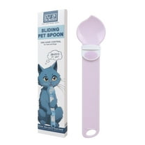 SHIMELE Wet Treat Dispenser Cat Food Spoon - Washable, Multifunctional Pet Feeder with Hanging Hole for Easy Storage and Mess-Free Feeding