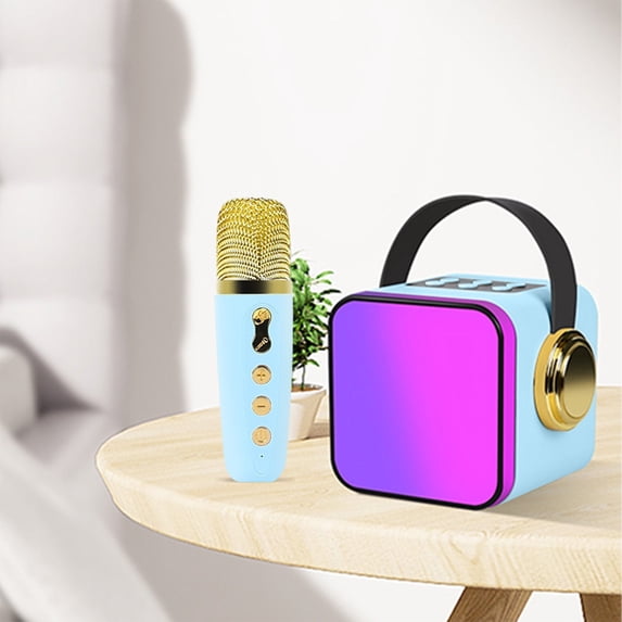 SHIMELE Wireless Bluetooth Microphone, Karaoke Sound System, Portable KTV Speaker, High-Quality Audio, Noise Reduction, Home Singing & Entertainment