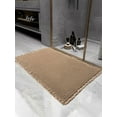 SHIMOH Waffle Bath Mat, Super Absorbent NonSlip Bath Mats for Bathroom