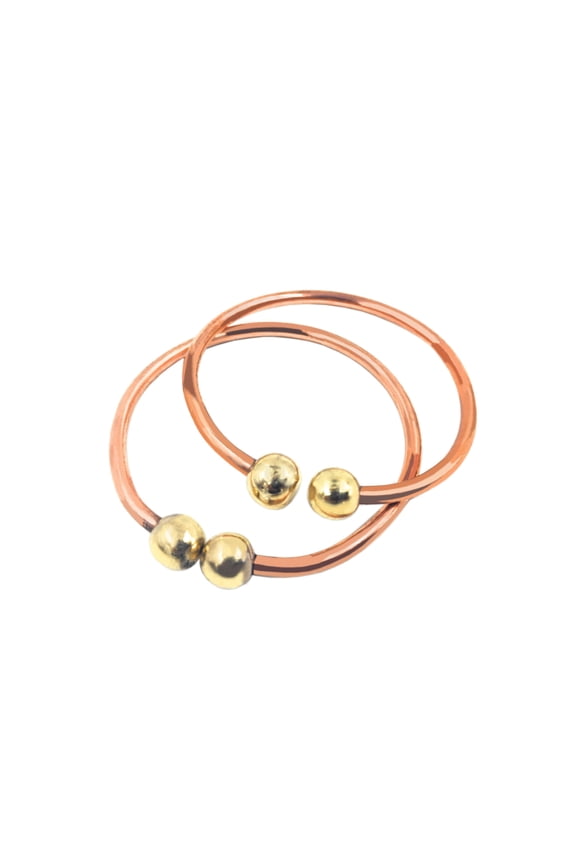 pure copper small leg kada anklet adjustable (0 to 1 Year)