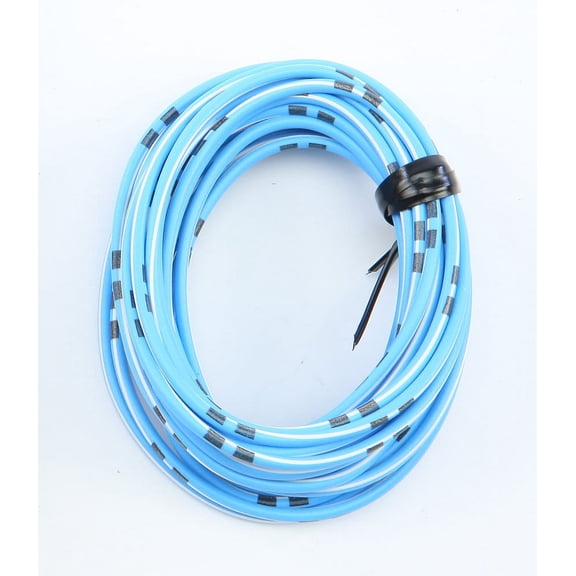 SHINDY ELECTRICAL WIRING BLUE/WHITE 14A/12V 13'