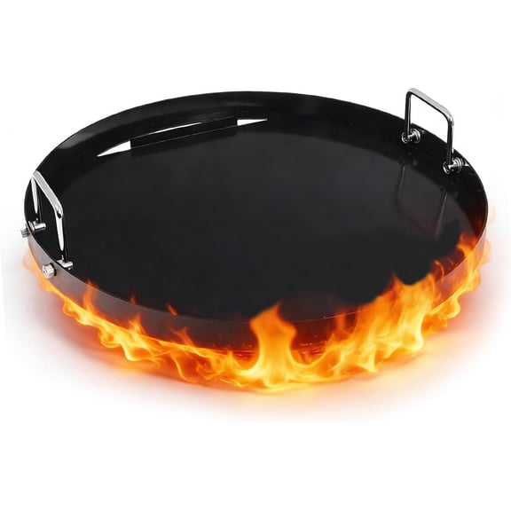 SHINESTAR Carbon Steel Griddle for Weber 22" Grill