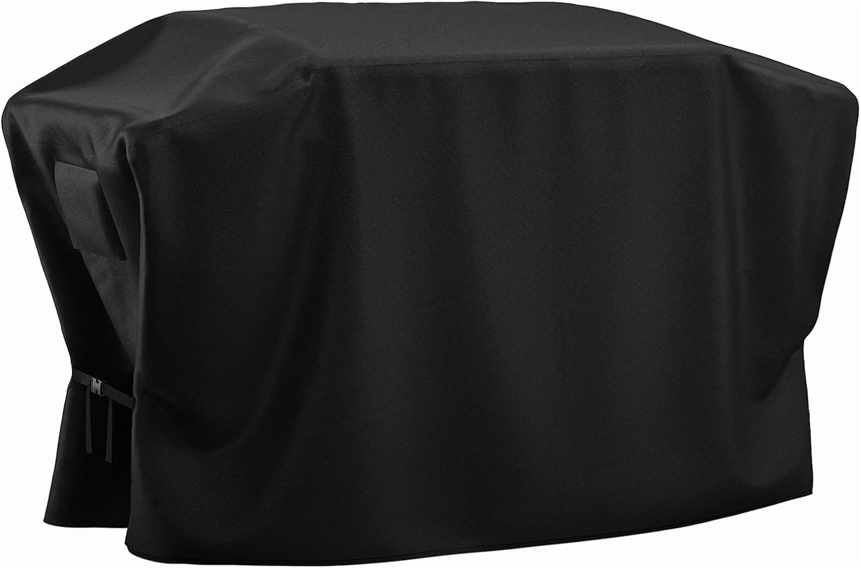 SHINESTAR Griddle Cover for Blackstone 28 Inch Griddle with Hood | Heavy Duty Waterproof 5483 Premium Flat Top Gas Grill Cover | Features Large Air Vent & Click-Close Straps, Black