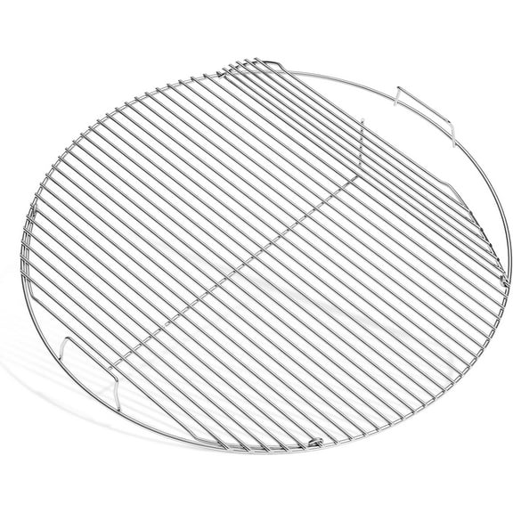 SHINESTAR Hinged Grill Grate for Weber 22" Charcoal Grills | 21.5" BBQ Cooking Grate Compatible with Original Kettle, Master Touch, Performer & Jumbo Joe | Premium Stainless Steel