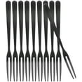 thumbnail image 1 of SHINYPASING 10Pcs Fruit Picking Dumpling Forks Mirror Polished For Bar Use, 1 of 8