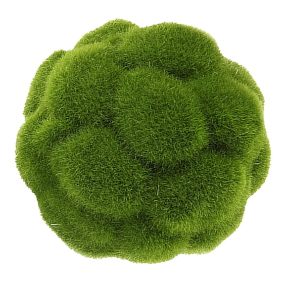 SHINYPASING 1Pack Greenery Balls for Window Display with Flocking Material 15in