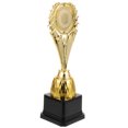 thumbnail image 1 of SHINYPASING 1Pcs Golden Plastic Trophy for Quiz and Contest Awards in Sports and, 1 of 8