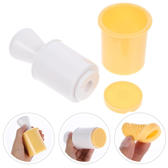 SHINYPASING 1Set Abs Cookie Press For Baking Molds Chocolate Molding 4.72X2.75X2.75in
