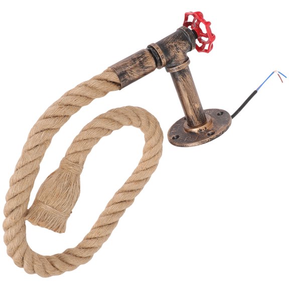 SHINYPASING 1Set Compact Wall Light Base Creative Rope Light Base Corridor Hotel Dining Room 85x5.9in