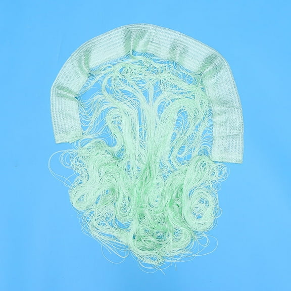 SHINYPASING 1Set Polyester String Curtain Fringe Trim Tassels Light Green For Indoor Decoration Window Panel