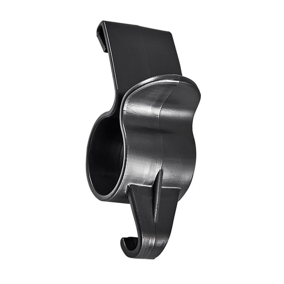 SHINYPASING 2Pcs Car Trunk Hooks Black Plastic for Car Use with Easy Installation