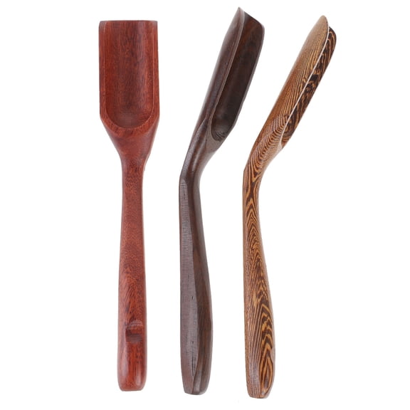 SHINYPASING 3Pcs Tea Utensils Bamboo for Handling Flour and Managing Nuts in Afternoon Tea