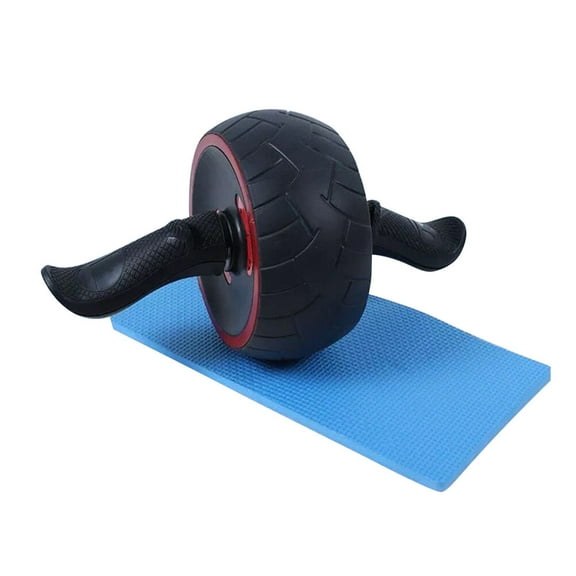 SHINYPASING Abdominal Exercise Wheel Roller for Quiet Operation Rubber 1Pcs 14.2*7.1in