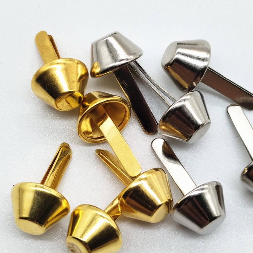 SHINYPASING Purse Feet Rivets 60 Pcs Iron Two Legged for Handbag and ...