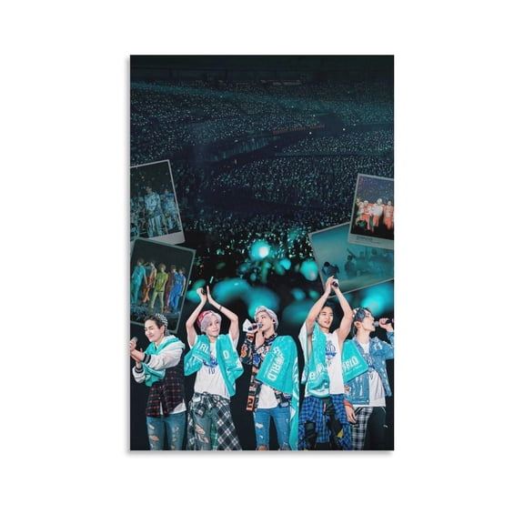 SHINee Boy Band K-pop Korean Poster Canvas Art Poster and Wall Art Picture Print Modern Family bedroom Decor Posters 12x18inch(30x45cm)